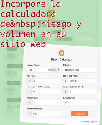 Calculadora bitcoin